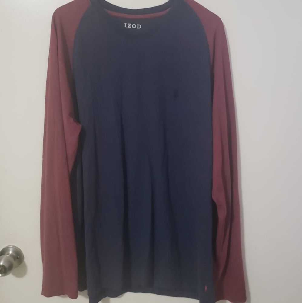 IZOD- LONG SLEEVE SHIRT